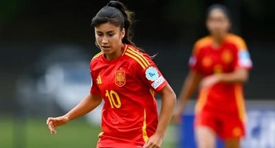 Cris Librán, con raíces en Torrico, mete a España en semifinales de la Eurocopa Sub-19 con un gol en el 96'