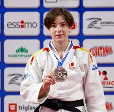 Aiora Martín Carriches logra la única medalla española en el Europeo cadete de judo, pero sigue sin reconocimiento en Talavera