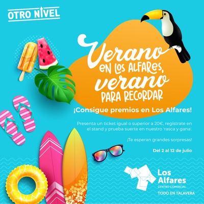 Gana tarjetas regalos y un televisor de ultima generación con Los Alfares