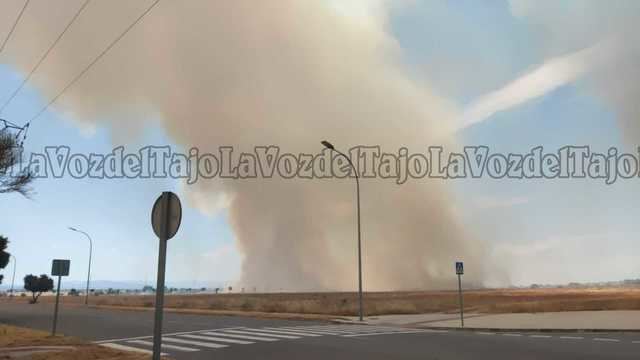 El incendio de Gamonal, junto a Torrehierro, ya está controlado y pasa a nivel 0