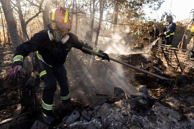 El incendio de Méntrida desciende a Nivel 1, levantándose las medidas de confinamiento