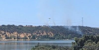Se activa el nivel 1 en un incendio forestal en Cazalegas