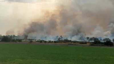 El fuego de Calera y Chozas rebaja su situación operativa a nivel 1 y se levanta el confinamiento del municipio