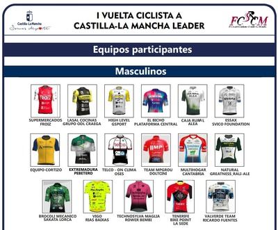 17 equipos disputarán la Vuelta a Castilla-La Mancha Leader masculina