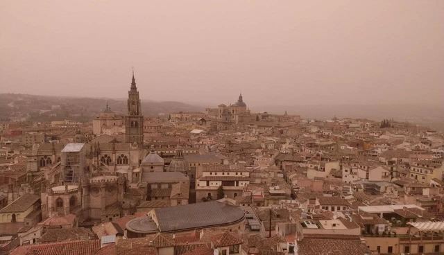 Superado el umbral de partículas PM10 en Toledo, Illescas y Talavera de la Reina