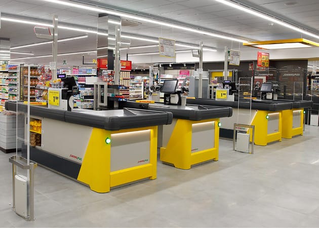 Imagen recurso de un supermercado Ahorramás