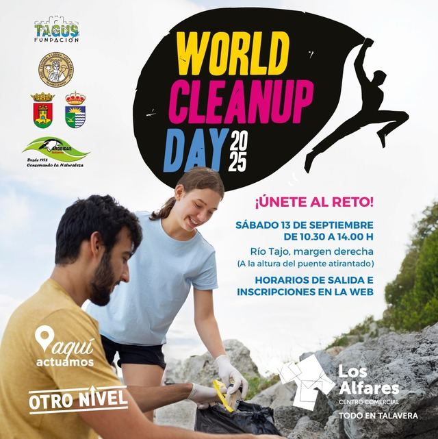 Los Alfares y la Fundación Tagus colaboran un año más en el Día Mundial de la Limpieza del Planeta