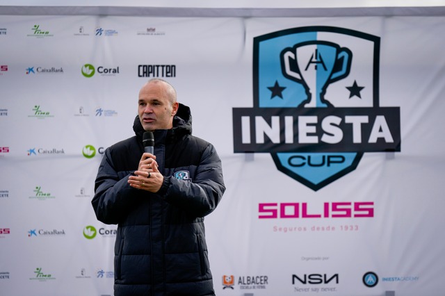 Andrés Iniesta anuncia la II edición de la Iniesta Cup Soliss
