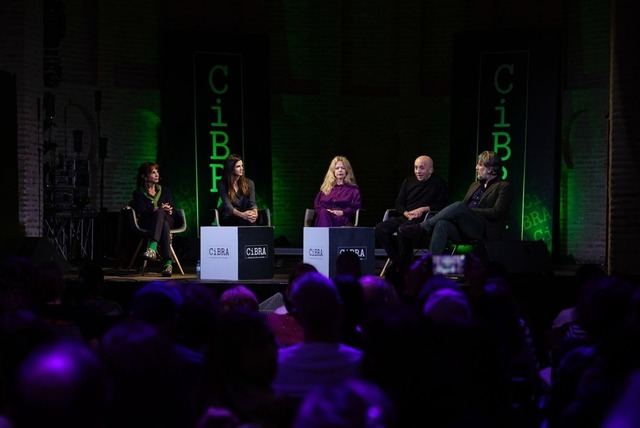 Victoria Abril, Clara Lago, Alberto Ammann y Christina Rosenvinge, en el encuentro previo a clausura del CiBRA en Toledo