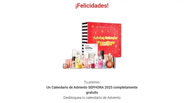 Alerta por un nuevo fraude en WhatsApp: un falso Calendario de Adviento de Sephora pone en riesgo a los consumidores