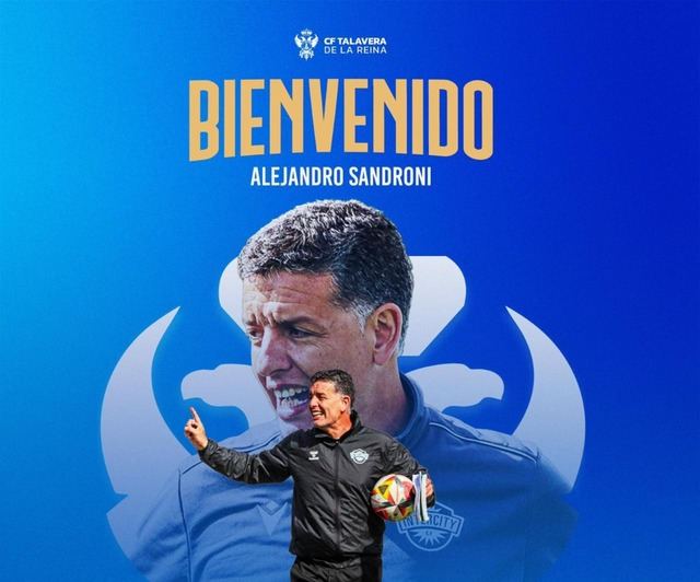 El CF Talavera anuncia a Alejandro Sandroni como nuevo entrenador hasta final de temporada