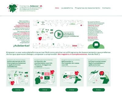 ADECOR lanza la Plataforma de Asesoramiento en Inteligencia Artificial para la comarca de la Campana de Oropesa