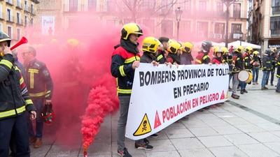 Los Bomberos del Consorcio provincial de Toledo reclaman más efectivos ante la inseguridad que genera la falta de personal