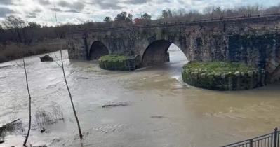 Aumenta la vigilancia en el Tajo: tres estaciones de aforo de Toledo, en nivel rojo por el incremento de caudales