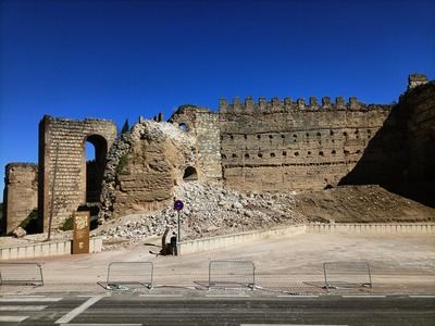 La Diputación de Toledo ofrece su ayuda al Ayuntamiento de Escalona tras la caída de la torre del castillo