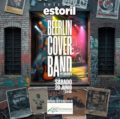 Terraza Estoril acogerá un concierto solidario de Beerlin Cover Band a beneficio de la Fundación Madre de la Esperanza