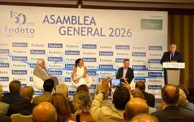 Javier de Antonio Arribas reclama “respeto” para los empresarios tras ser reelegido como presidente de Fedeto