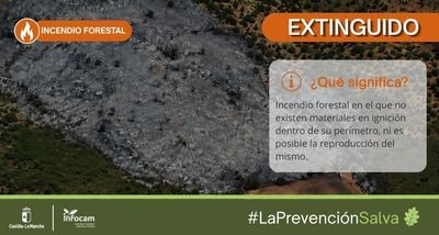 Reabren la CM-4101 tras extinguir el incendio de Talavera la Nueva