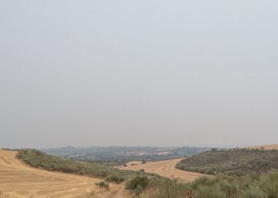 El humo de los incendios llega a Toledo y obliga a activar recomendaciones sanitarias