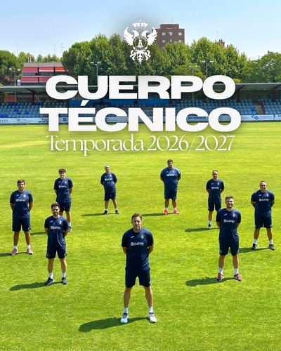 El CF Talavera presenta su cuerpo técnico para la temporada 2026/2027