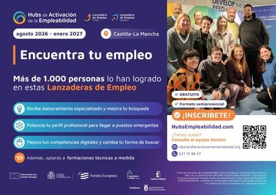 CLM abre la inscripción a tres nuevas Lanzaderas de Empleo con plazas en Talavera y Puertollano