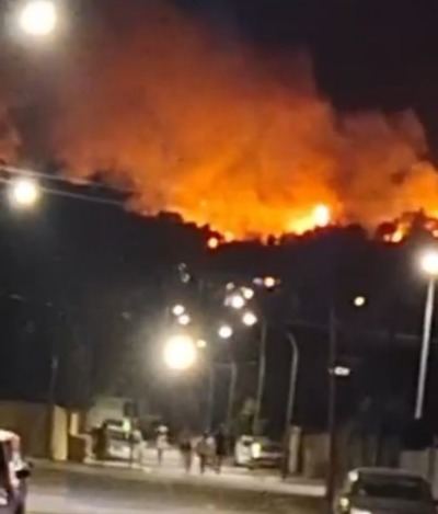 Noche de incendios en Calalberche: dos fuegos en apenas ocho minutos