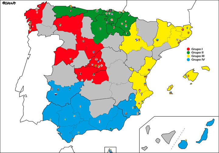 quedarían los cuatro grupos Segunda B, según la Comisión de Clubes | La Voz Tajo